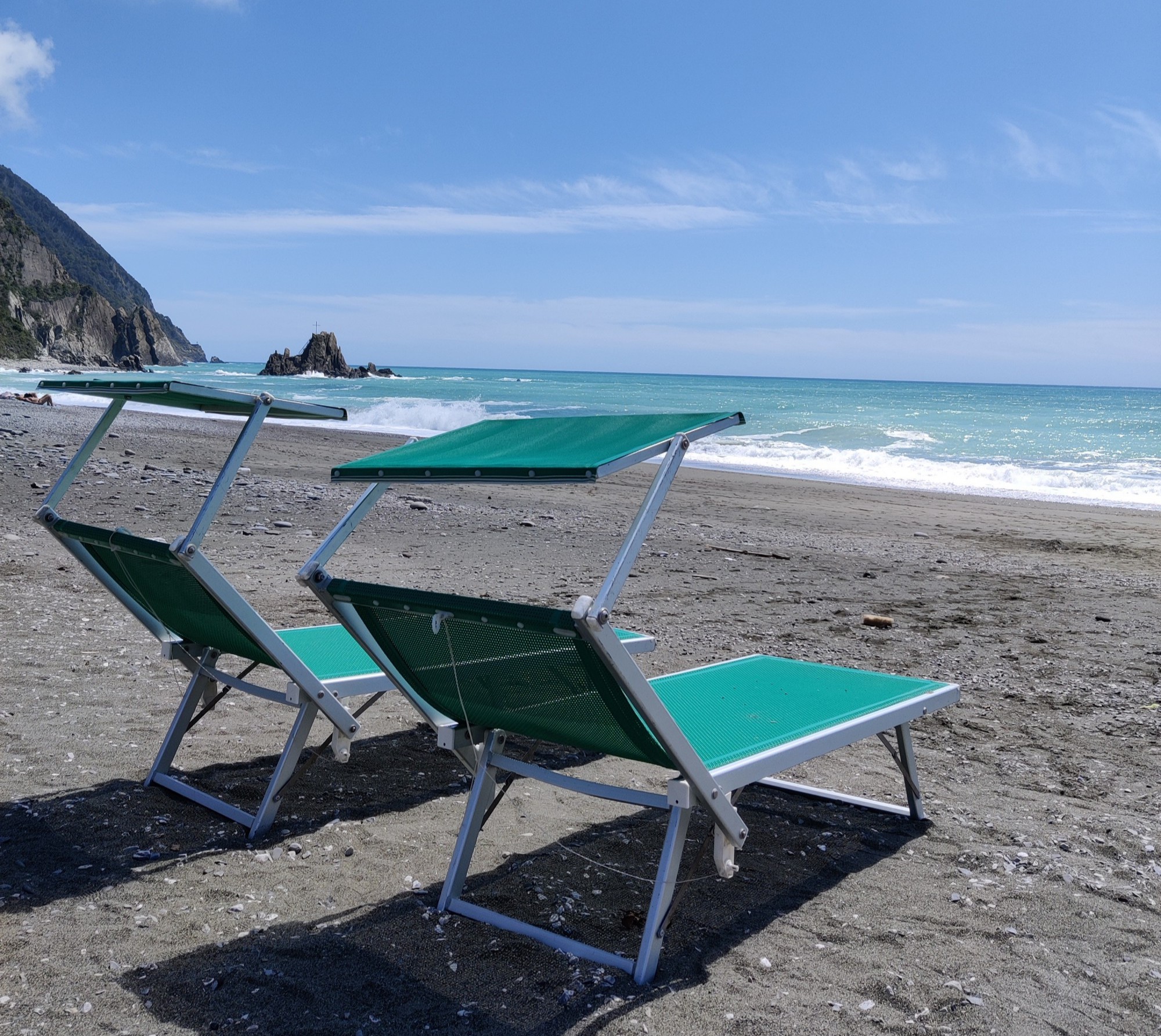 Spiaggia La Sirena - Beach Bar, lettini e ombrelloni a Borgo Renà - Riva Trigoso